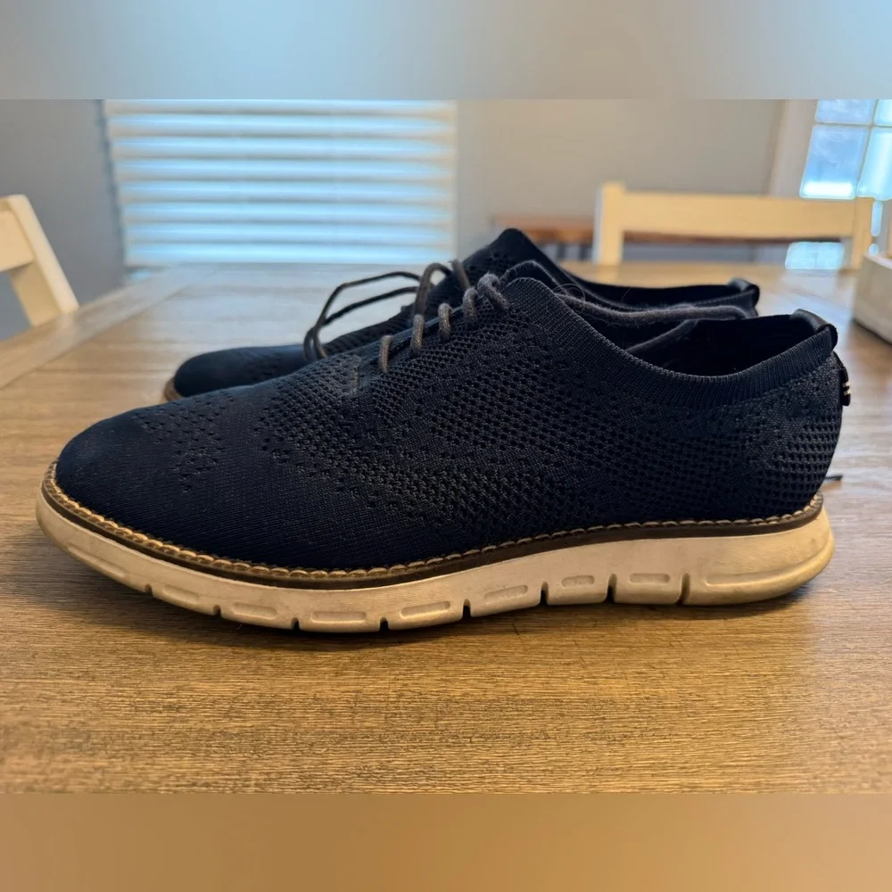 Nautica Navy Blue Knit Loafer Shoes – Men’s Size 9